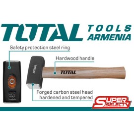 Փայտե բռնակով մուրճ 1000 գ